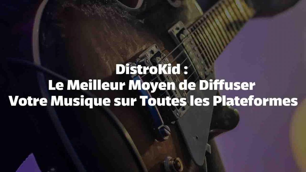 DistroKid : Le Meilleur Moyen de Diffuser Votre Musique sur Toutes les Plateformes