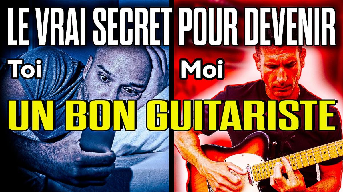 Le vrai SECRET pour devenir un bon Guitariste ! #GuitarVlog 1